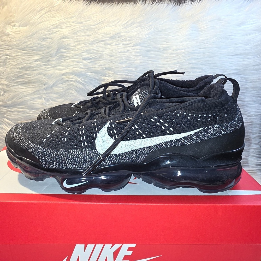 Men's Shoes Size 8.5/Women's 10 Nike Air VaporMax 2023 FK Black White DV1678-001